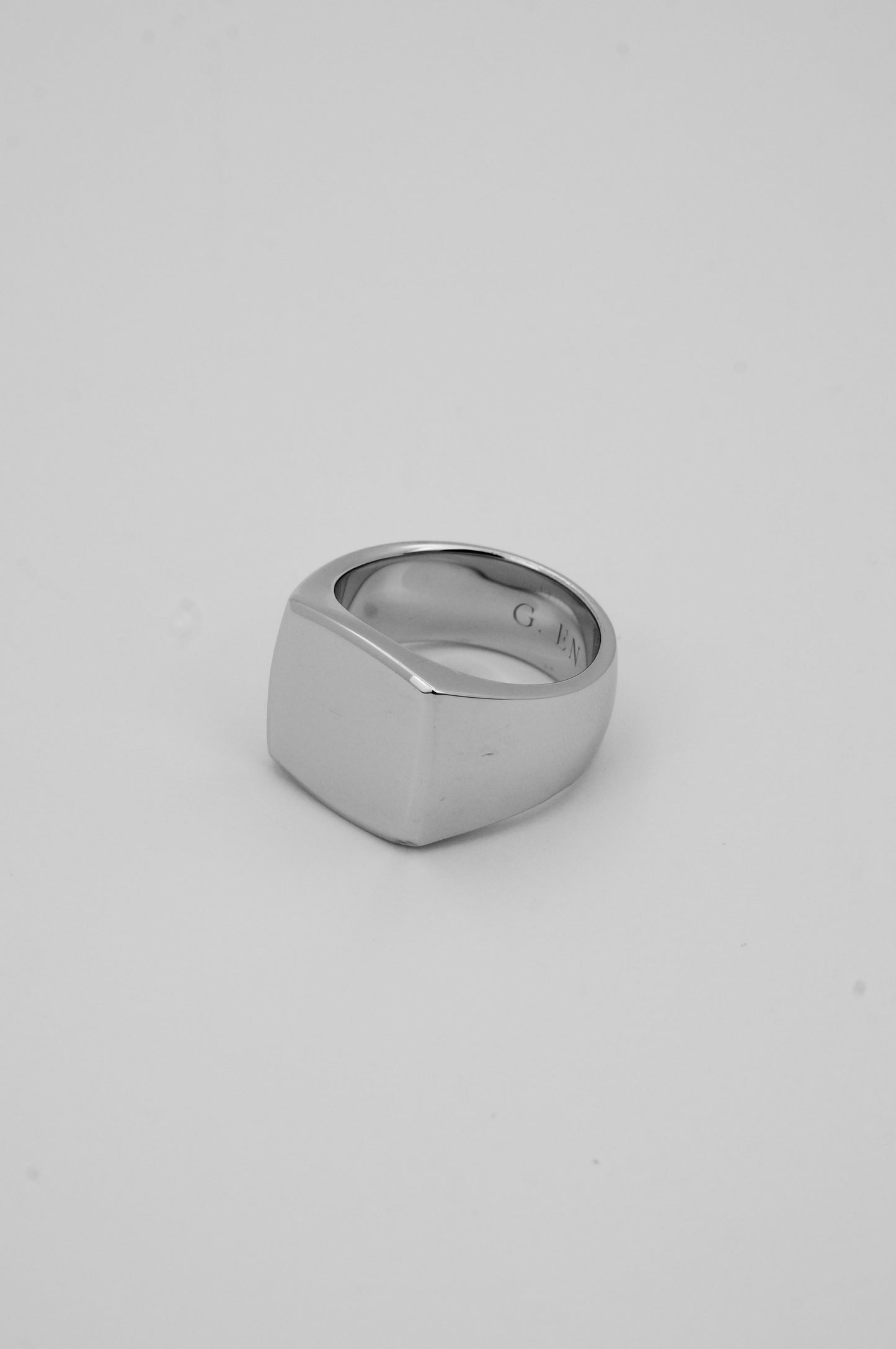 Cushion Polished RING